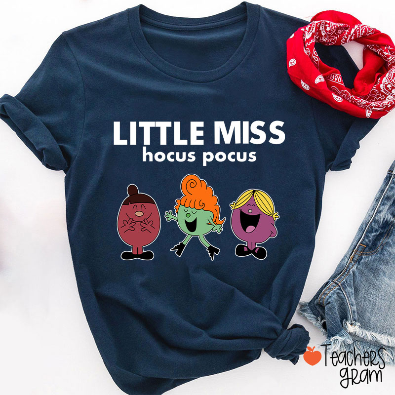 Little Miss Hocus Pocus Halloween T-Shirt