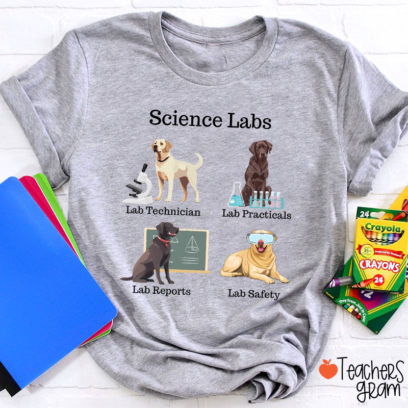 Labrador Retriever Science Lab Teacher T-Shirt