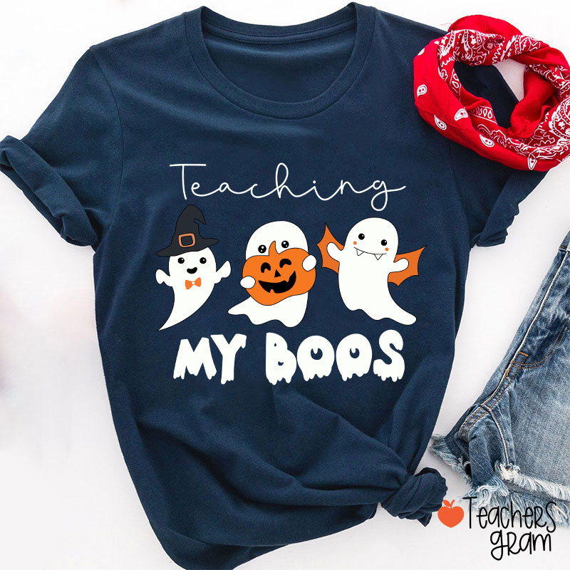 Teaching My Boos Cute Ghost  T-Shirt