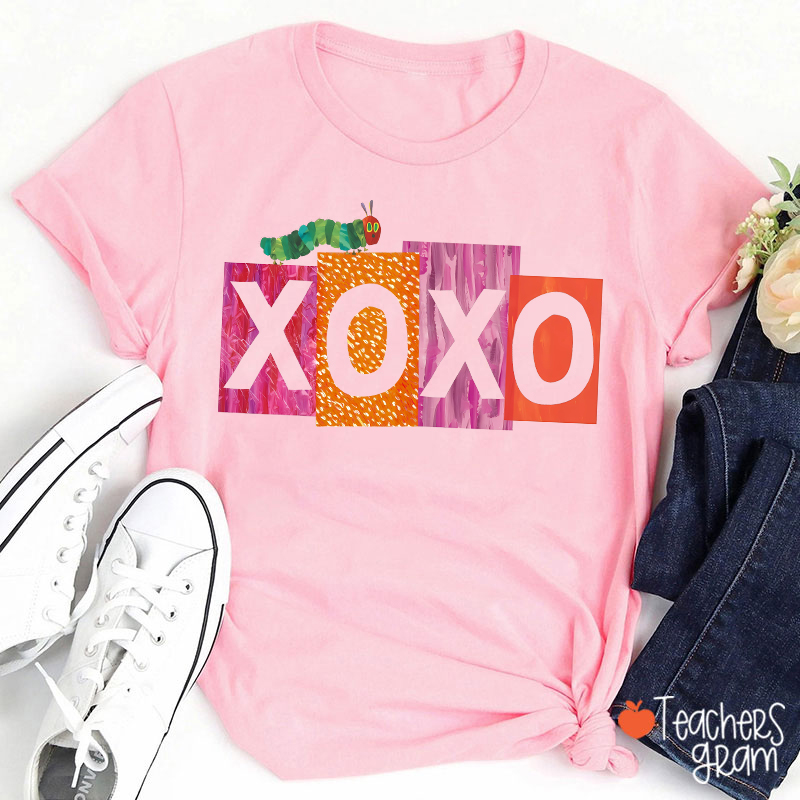 Xoxo Caterpillar Teacher T-Shirt