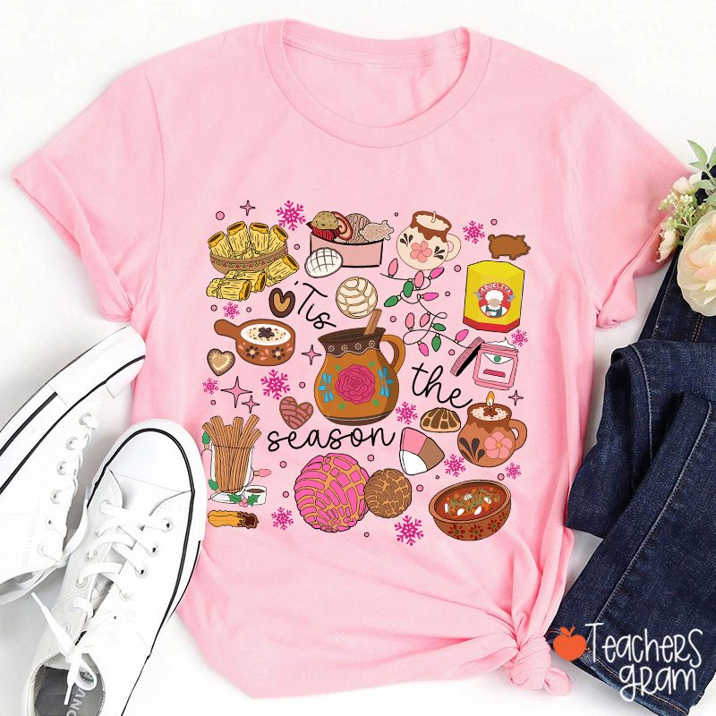 Tis The Season Spanish Teacher T-Shirt