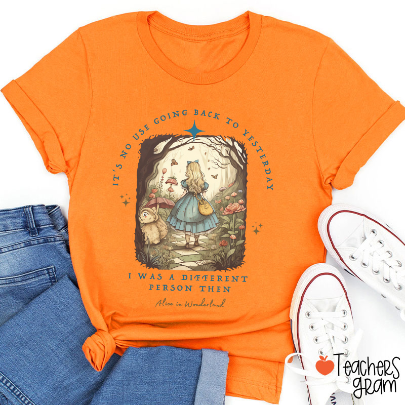 Alice In Wonderland Teacher T-Shirt