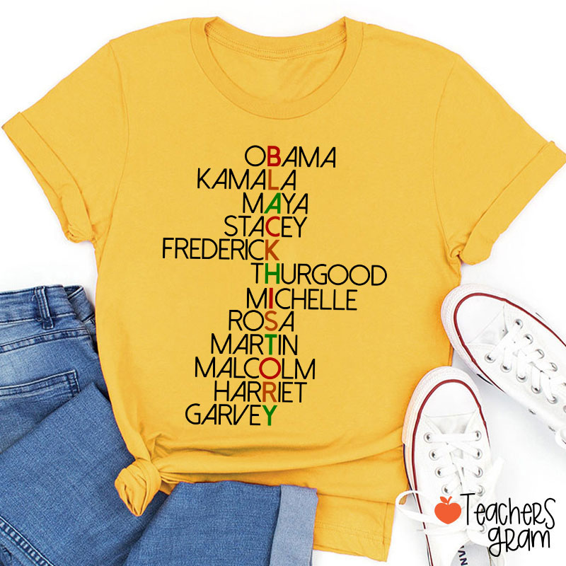 They are Black History Teacher T-Shirt