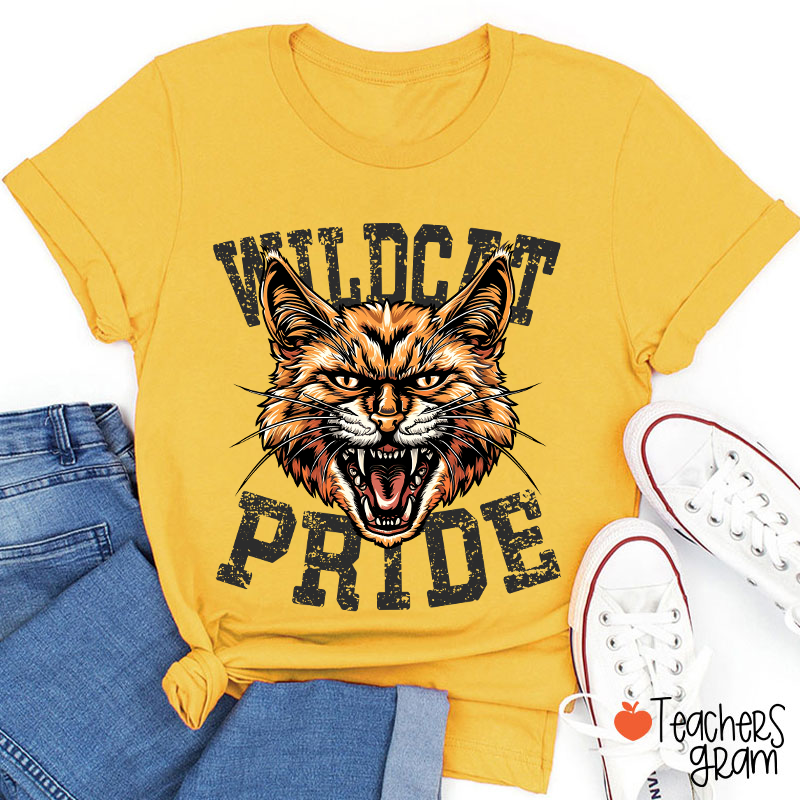 Personalized Mascot Pride Teacher T-Shirt