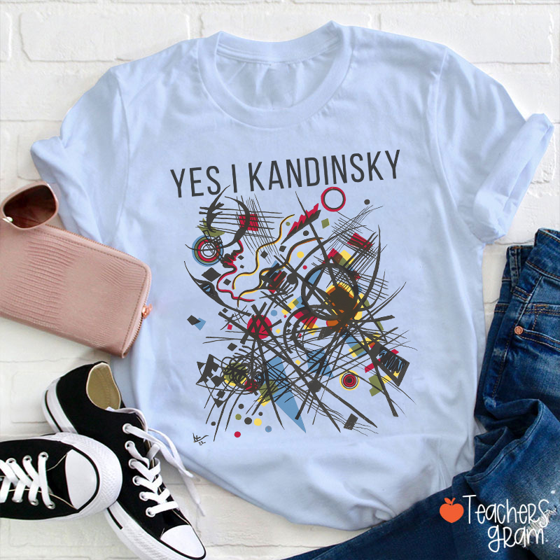 Funny Art Painting Teacher T-Shirt