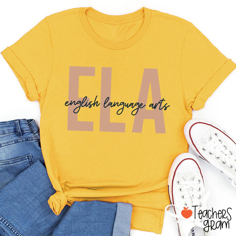 ELA English Language Arts Teacher T-Shirt