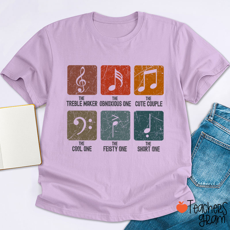 The Treble Maker The Obnoxious One Funny Music Teacher T-Shirt