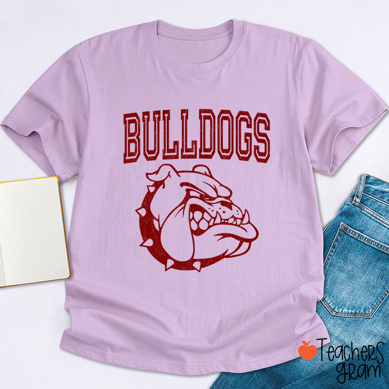 Personalized Mascot Comfort Colors School Spirit Teacher T-Shirt