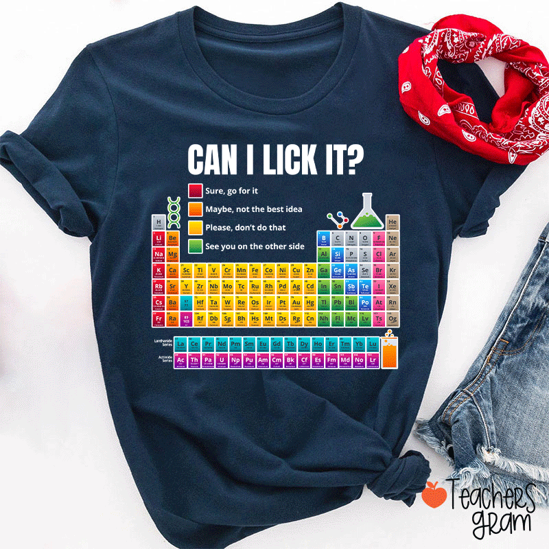Chemical Periodic Table Teacher T-shirt
