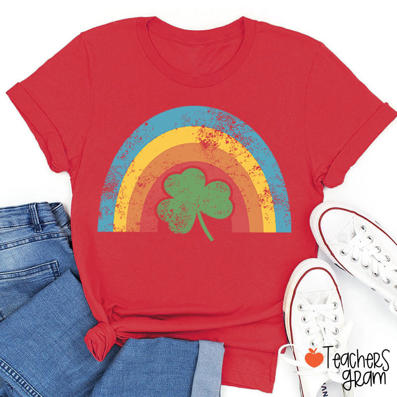 Lucky St Patricks Day Teacher T-Shirt