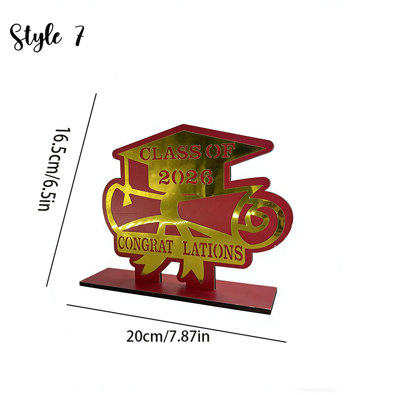 Graduation Gift Wooden Ornaments