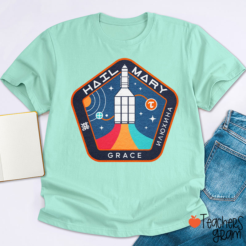 Sci-Fi Book Lover Teacher T-Shirt