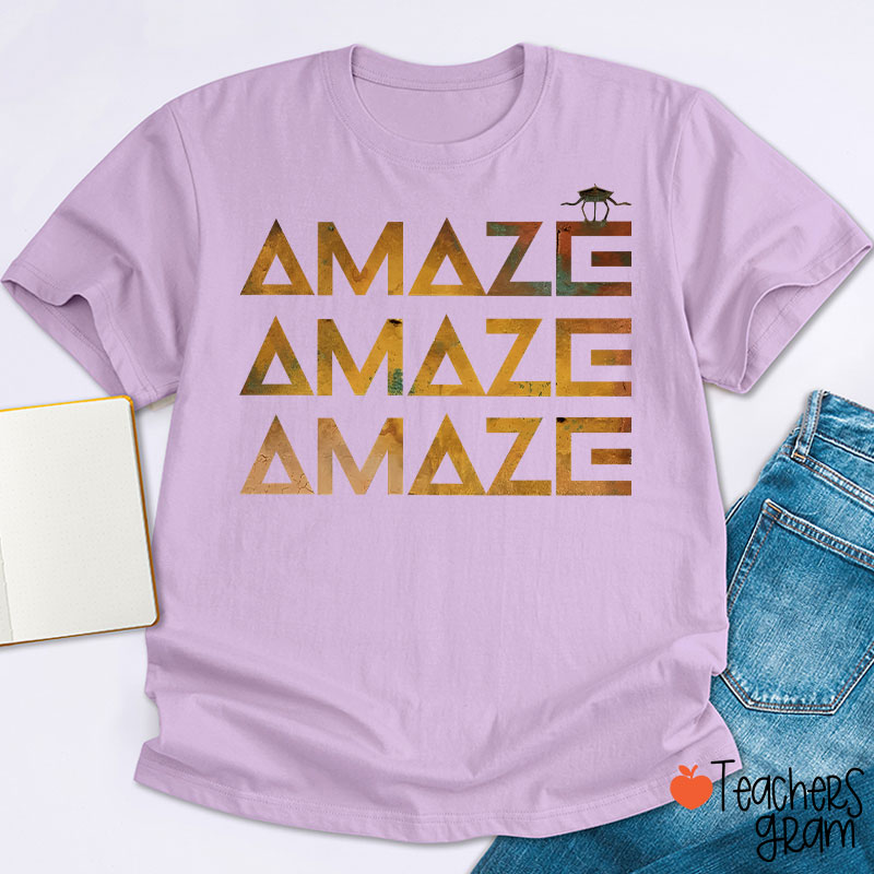 Amaze Sci-Fi Book Fan Teacher T-Shirt