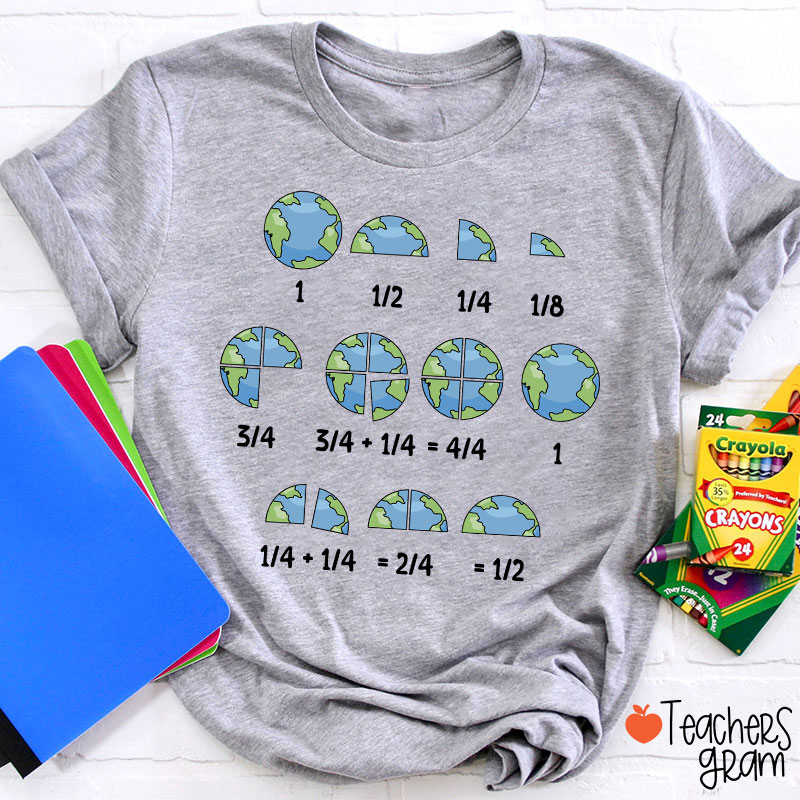 Earth Day Math Teacher T-Shirt