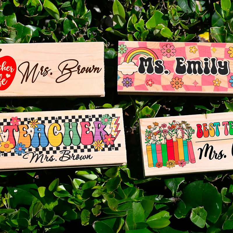 Personalized Name Teacher Whiteboard Eraser