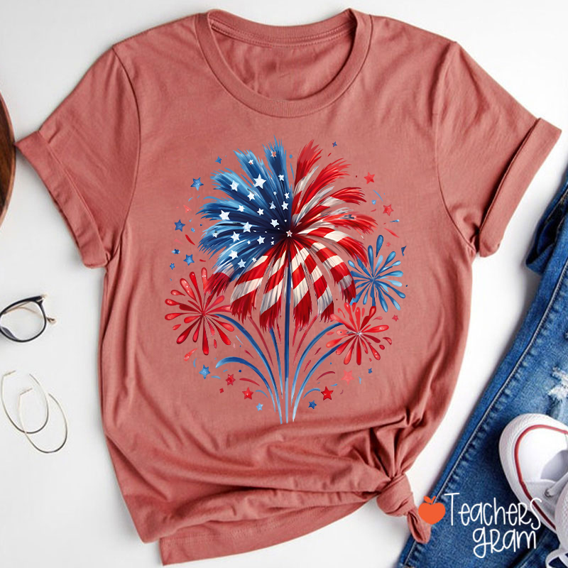 Fireworks USA Teacher T-Shirt