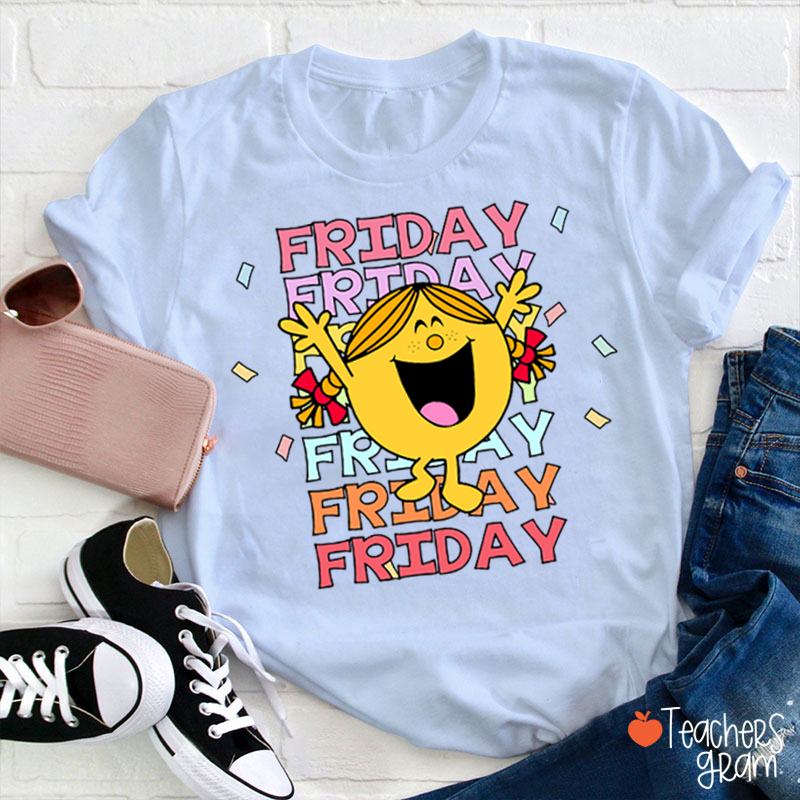 Friday It's Friyay Teacher T-Shirt