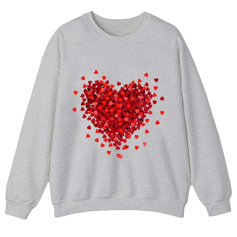 Let Love Fill Your Heart Teacher Sweatshirt