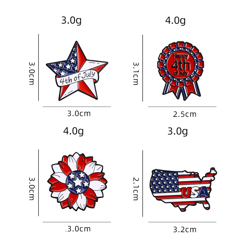 Independence Day Teacher Pin