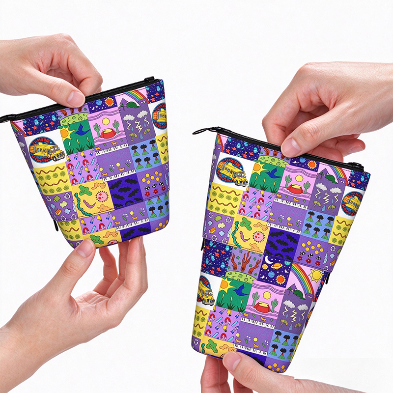 Take Chances Make Mistakes Get Messy Teacher Pop-Up Standing Pencil Case
