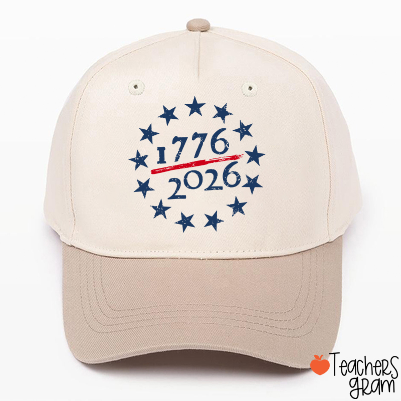 USA 250th Anniversary Teacher Baseball Cap