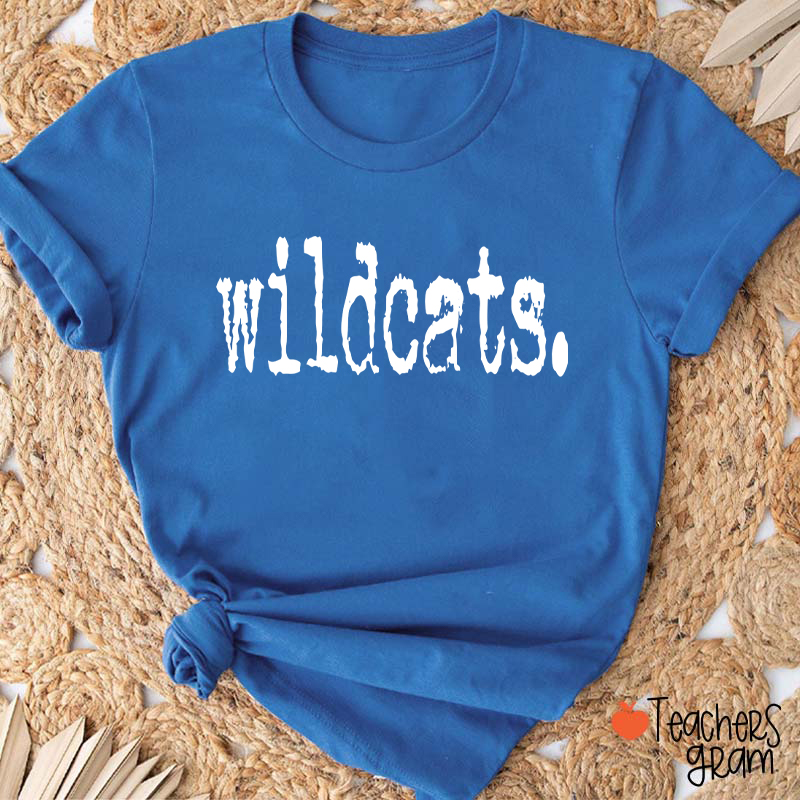 Personalized Mascot Printer Fonts Game Day Teacher T-Shirt