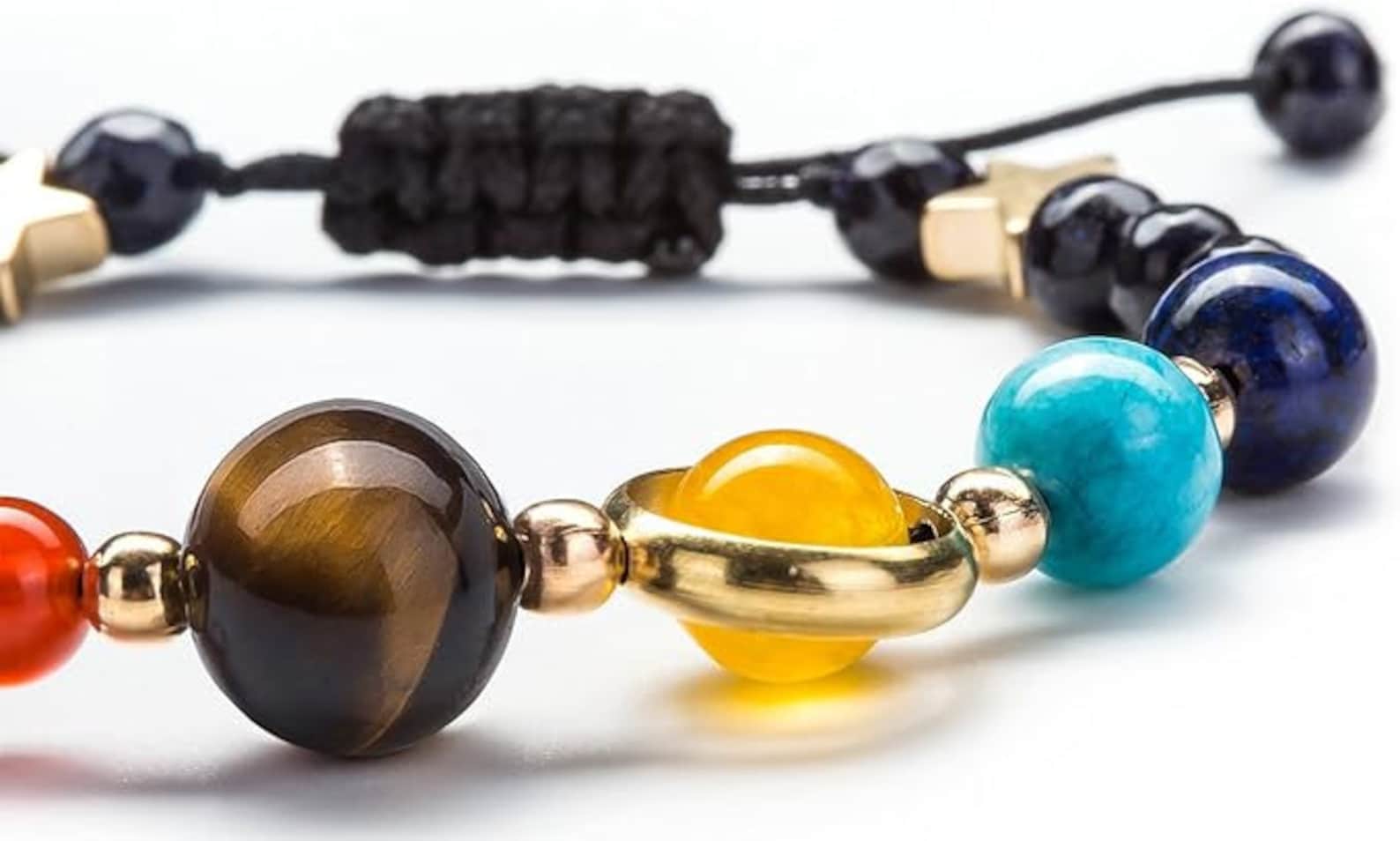 Handmade Solar System Bracelet