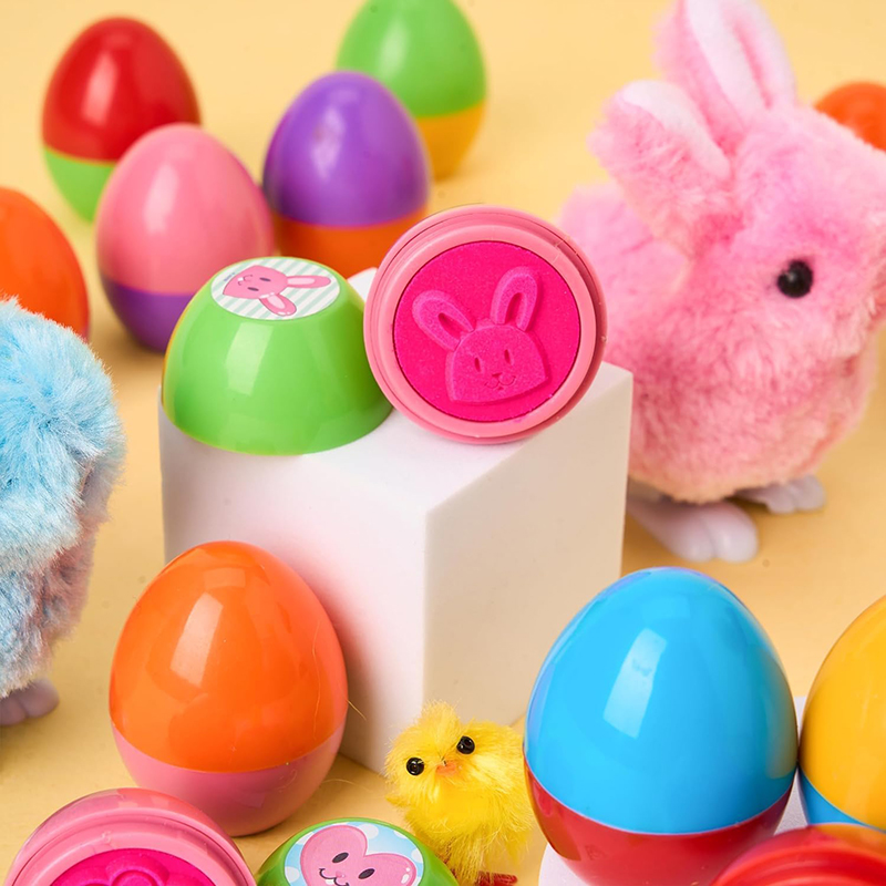 12Pcs Easter Egg Stampers