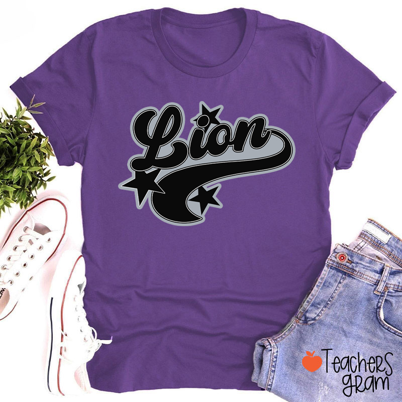 Personalized Mascot Star Team Teacher T-Shirt