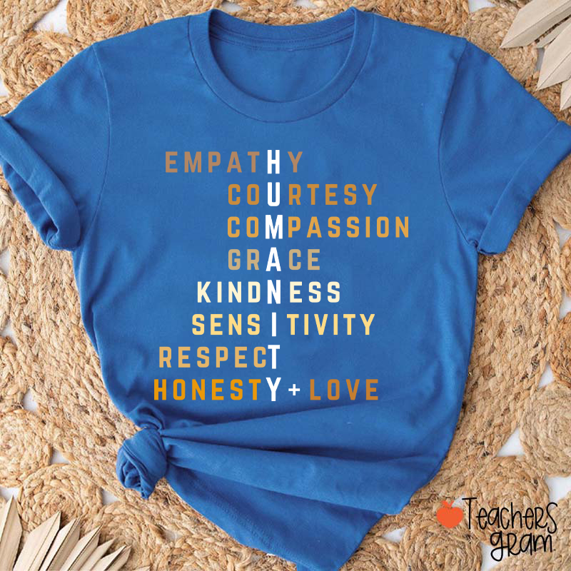 Humanity Crossword Teacher T-Shirt
