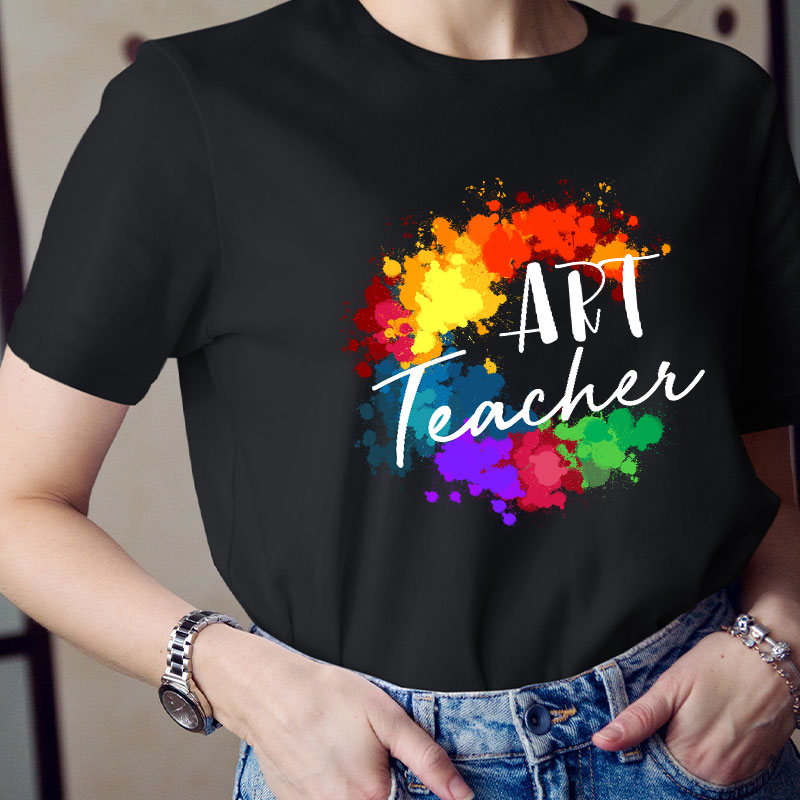 Art Teacher Pigment T-Shirt