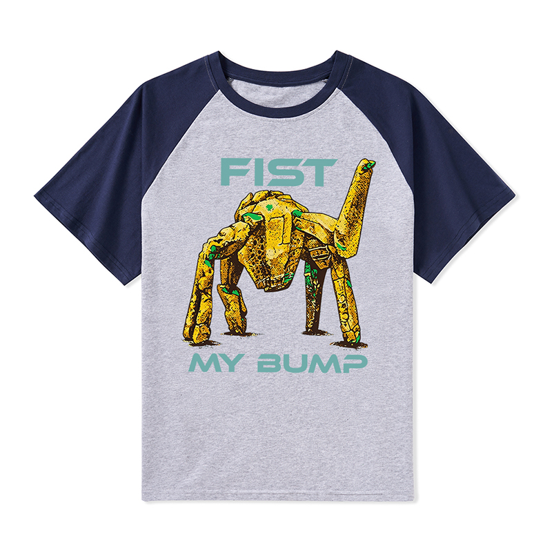 Fist My Bump Teacher Raglan T-Shirt