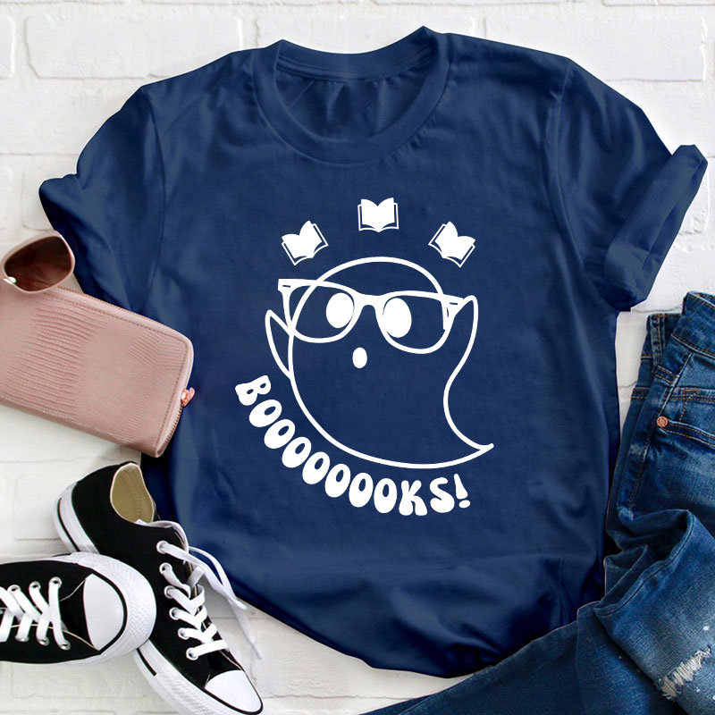 Boooooooks Teacher T-Shirt