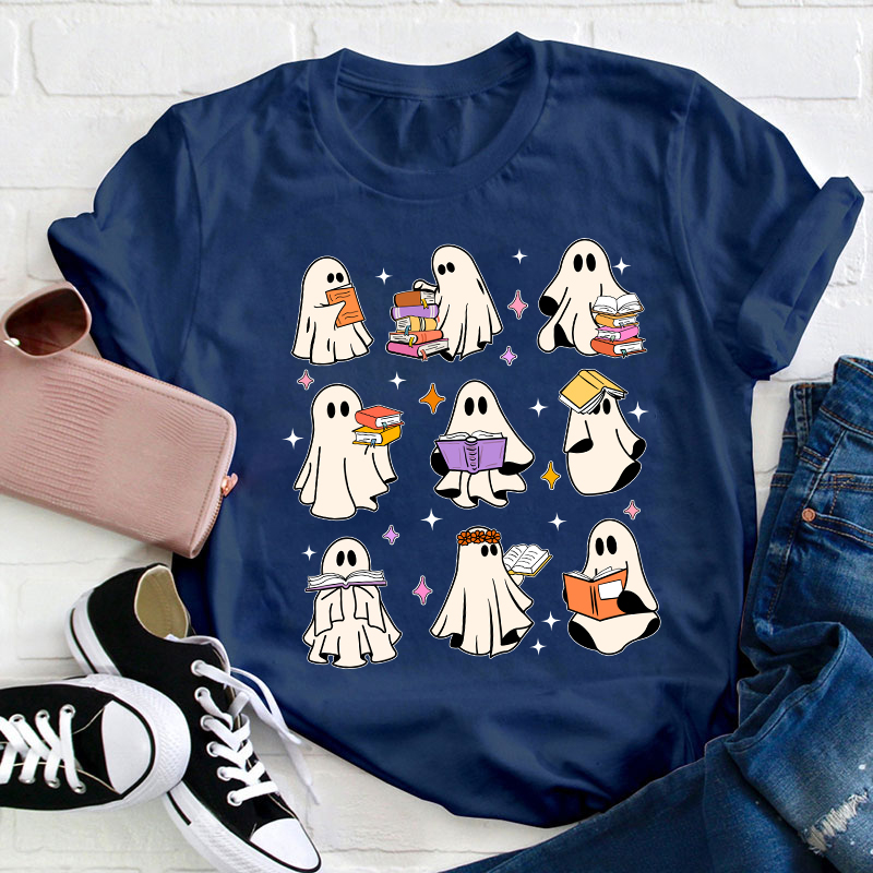 Reading Ghosts Teacher T-Shirt