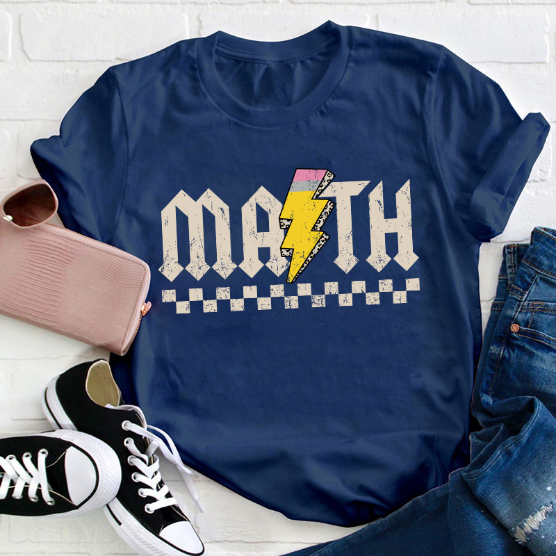 Math Rock Teacher T-Shirt
