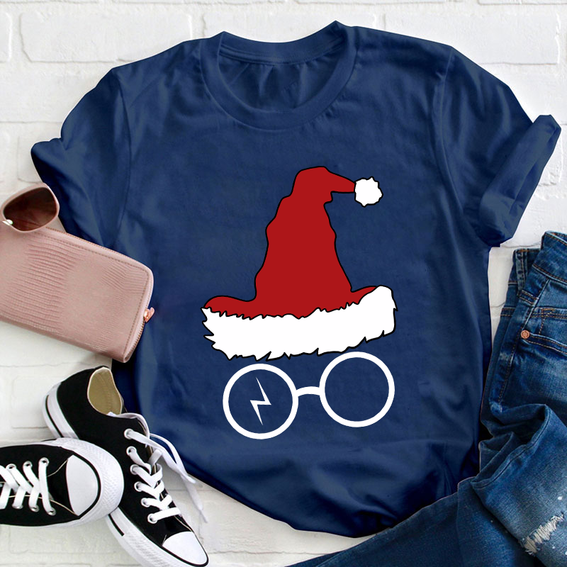 Feel The Magic Of Christmas Teacher T-Shirt