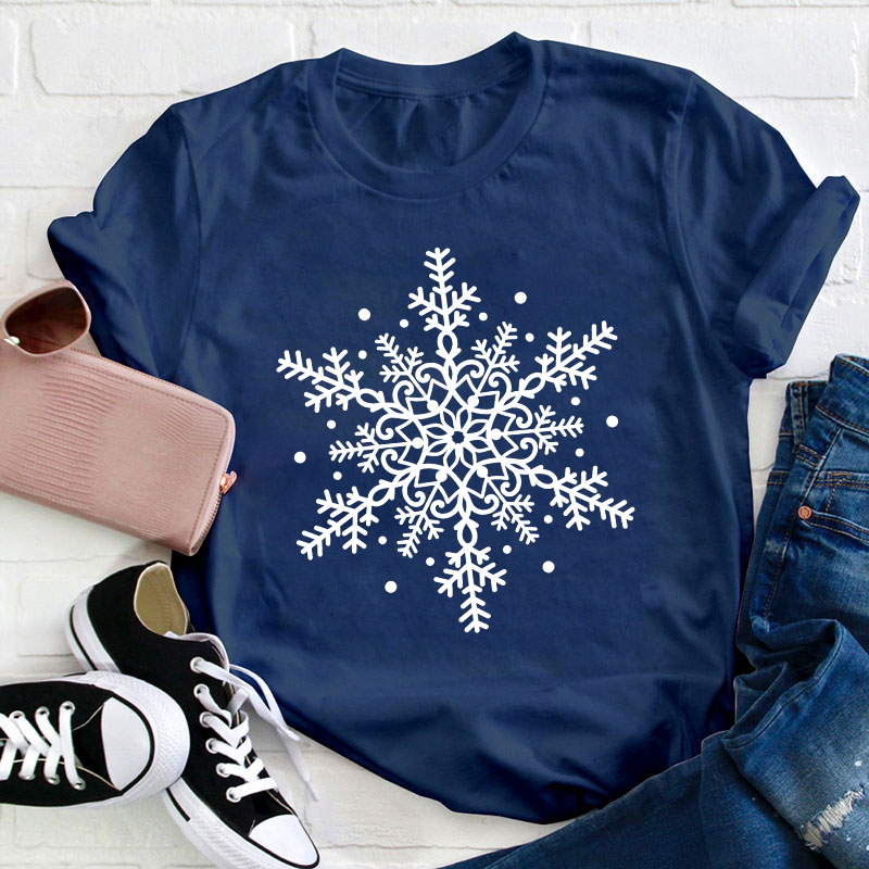 Snowflake Teacher T-Shirt