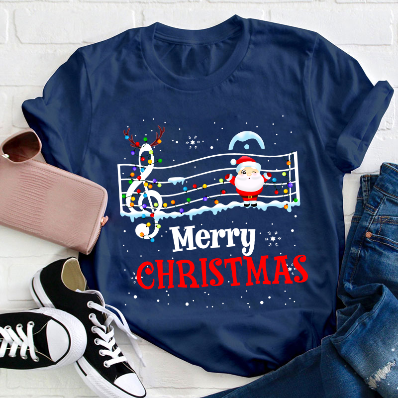 La La La Merry Christmas Teacher T-Shirt