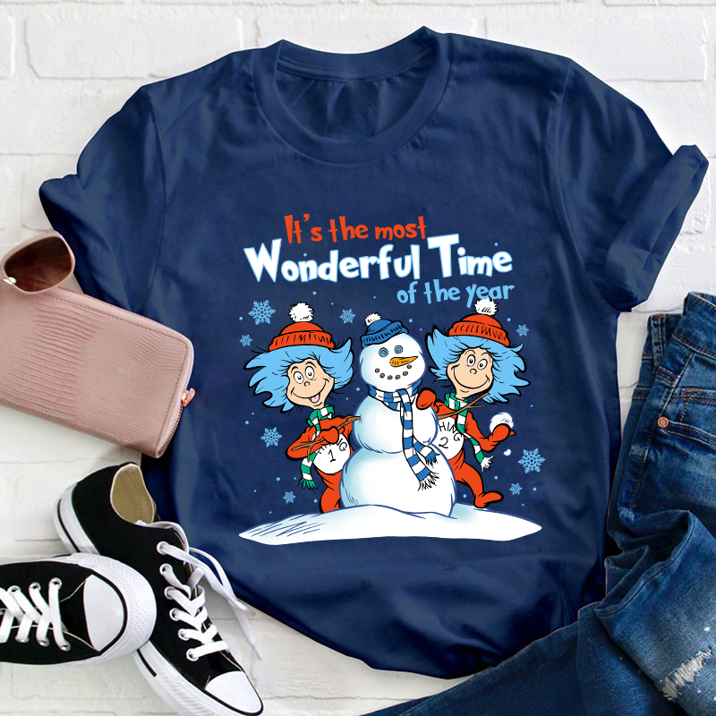It's The Most Wonderful Time Of The Year Teacher T-Shirt