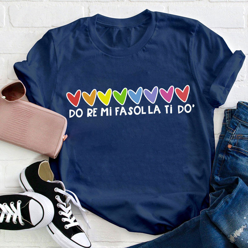 Do Re Mi Fa Teacher T-Shirt