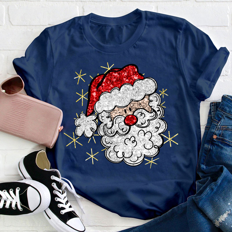 Cute Hands Christmas Tree Teacher T-Shirt