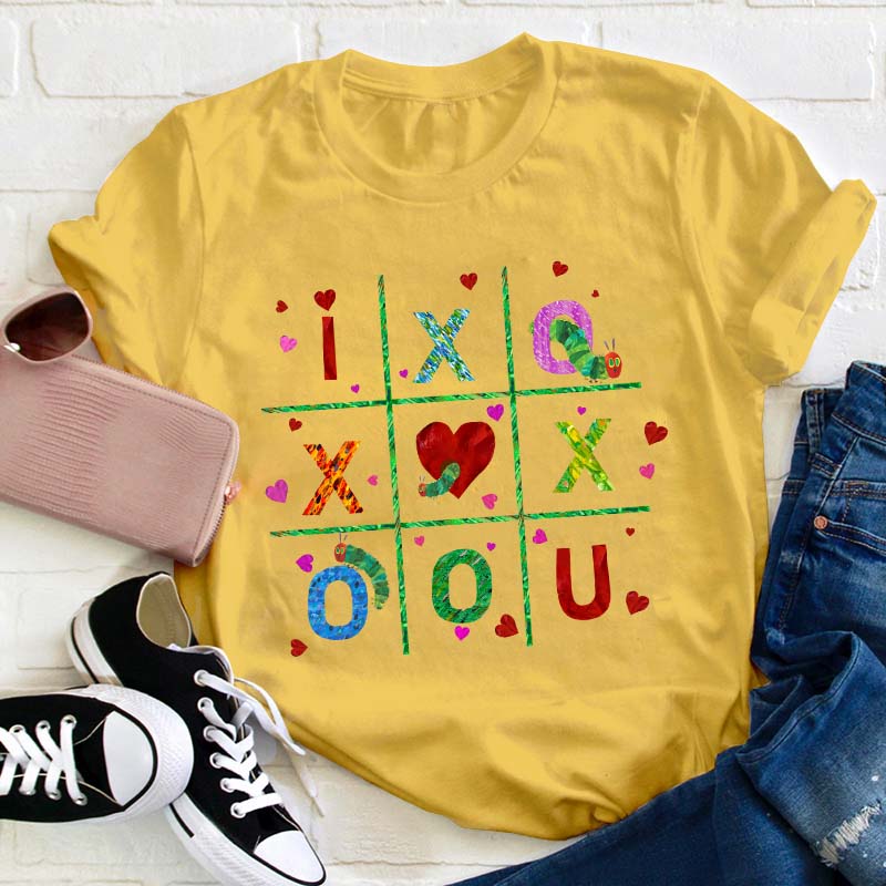 I Love You Valentine Teacher T-Shirt