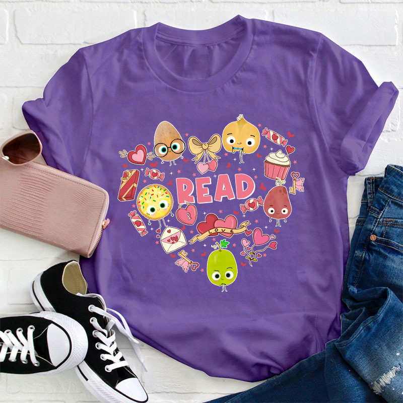 Love Reading Teacher T-Shirt
