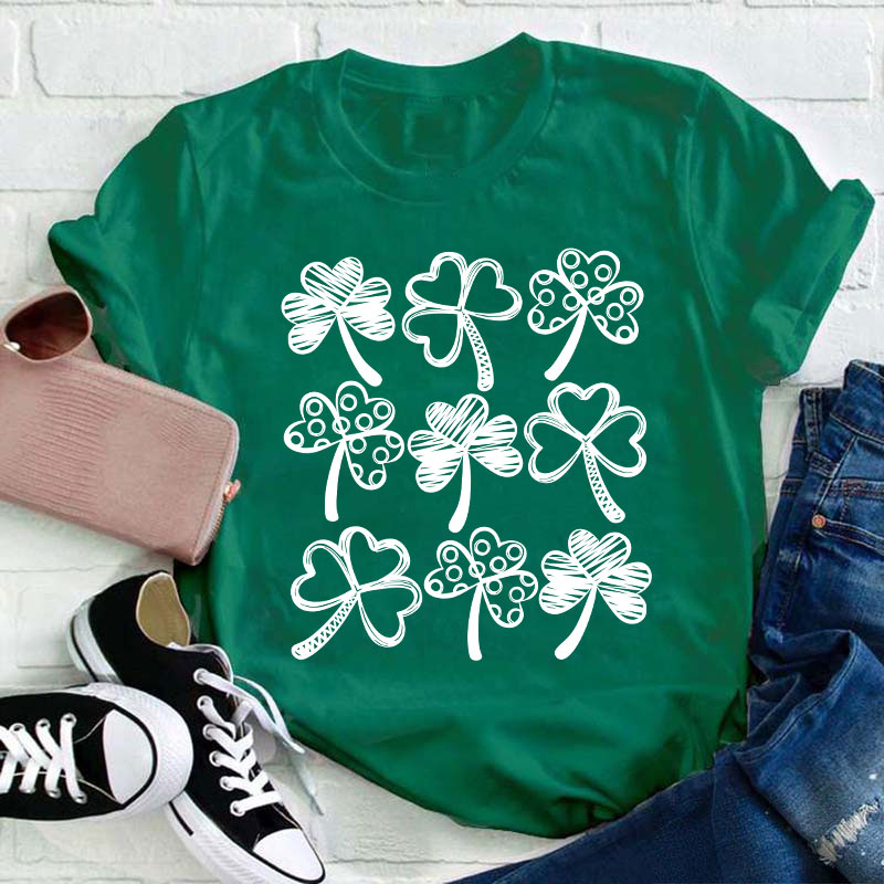 Lucky Clovers Teacher T-Shirt
