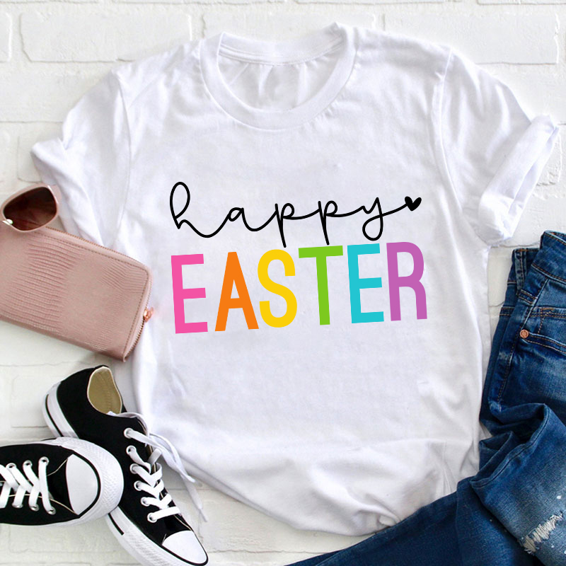 Happy Easter Teacher T-Shirt Sale-Teachersgram