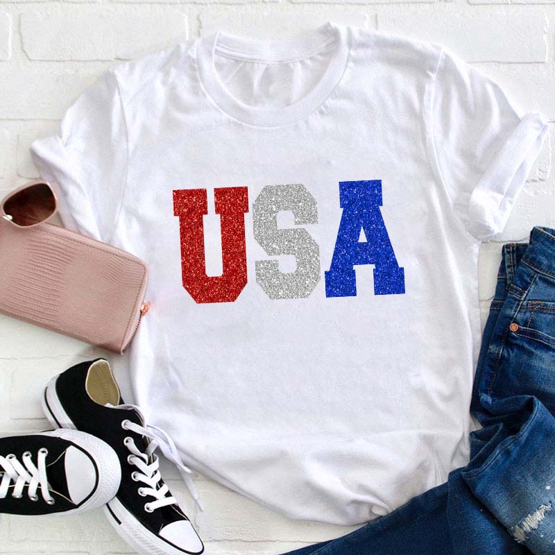 USA Teacher T-Shirt Sale-Teachersgram