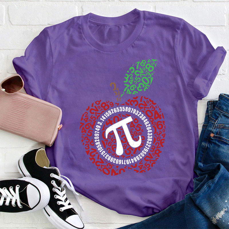Apple Pi Teacher T-Shirt
