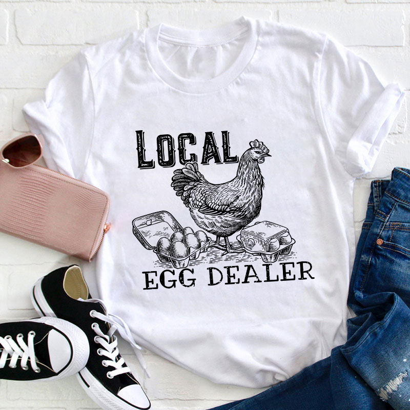 Egg Dealer Teacher T-Shirt Sale-Teachersgram