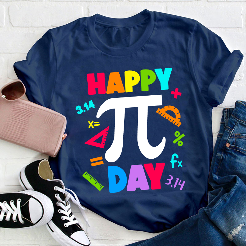 Happy Pi Day Teacher T-Shirt