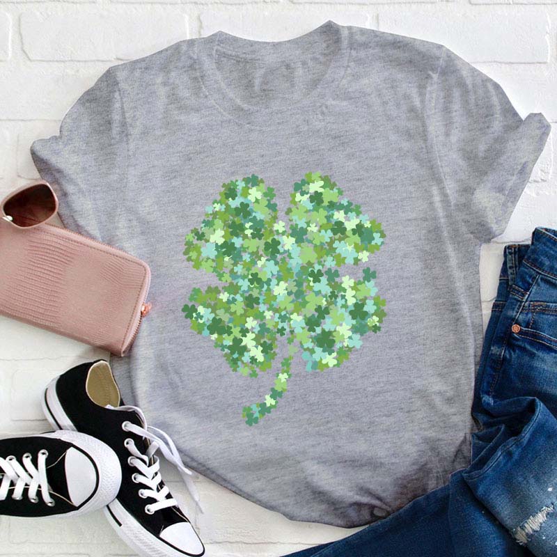 Cute Shamrock Teacher T-Shirt